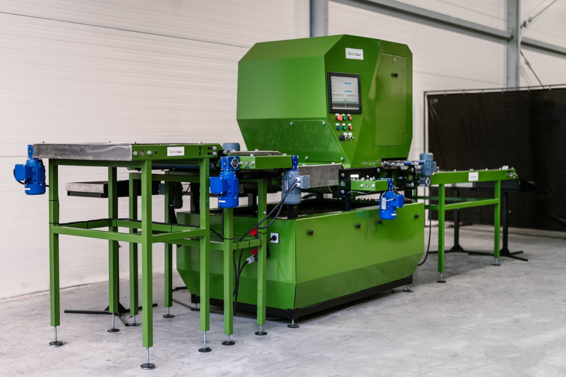 Green Sort Blueberry Sorting Machine – How It Works Step by Step